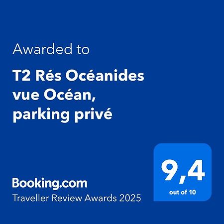 T2 Res Oceanides Vue Ocean, Parking Prive Apartman Lacanau Kültér fotó