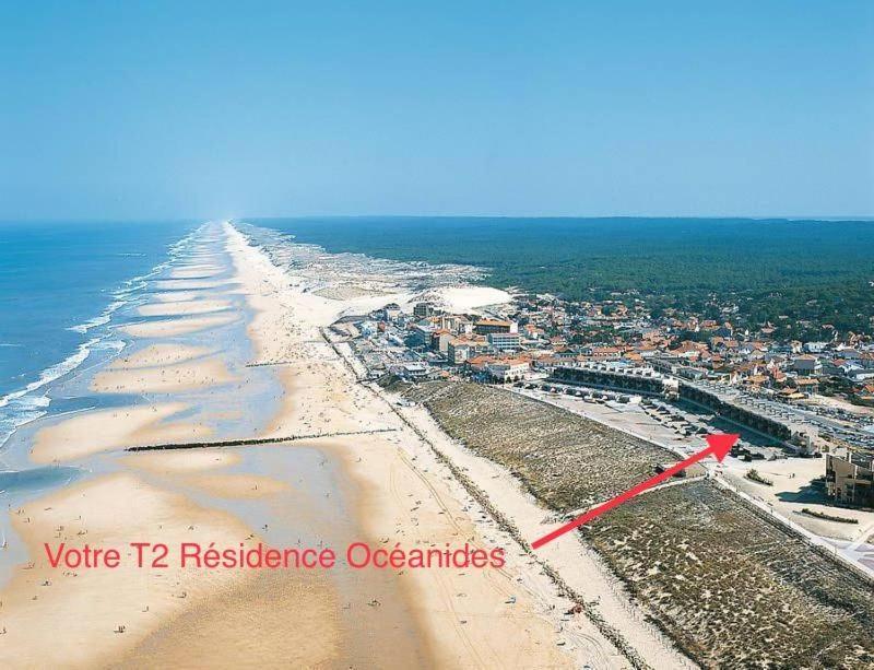 T2 Res Oceanides Vue Ocean, Parking Prive Apartman Lacanau Kültér fotó
